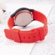 Ремінець для Casio MQ-24 All Red червоний поліуретановий (SKU 1051-0890)