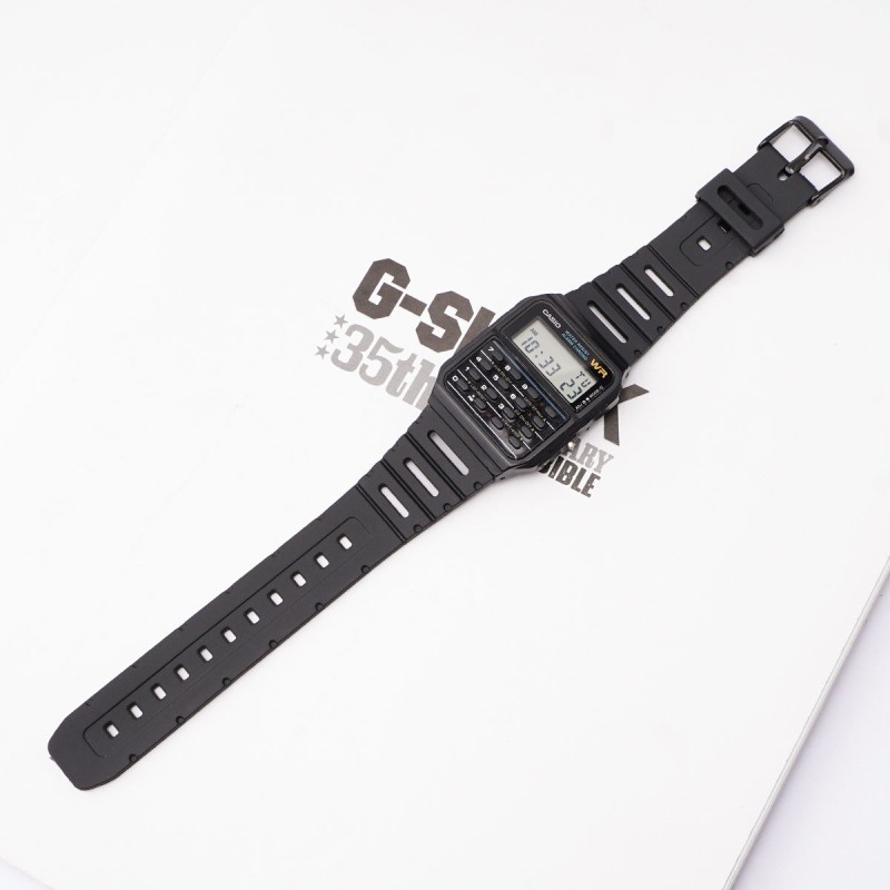 Ремінець для годинника Casio F91W 18mm Black BK Чорний Полімерний