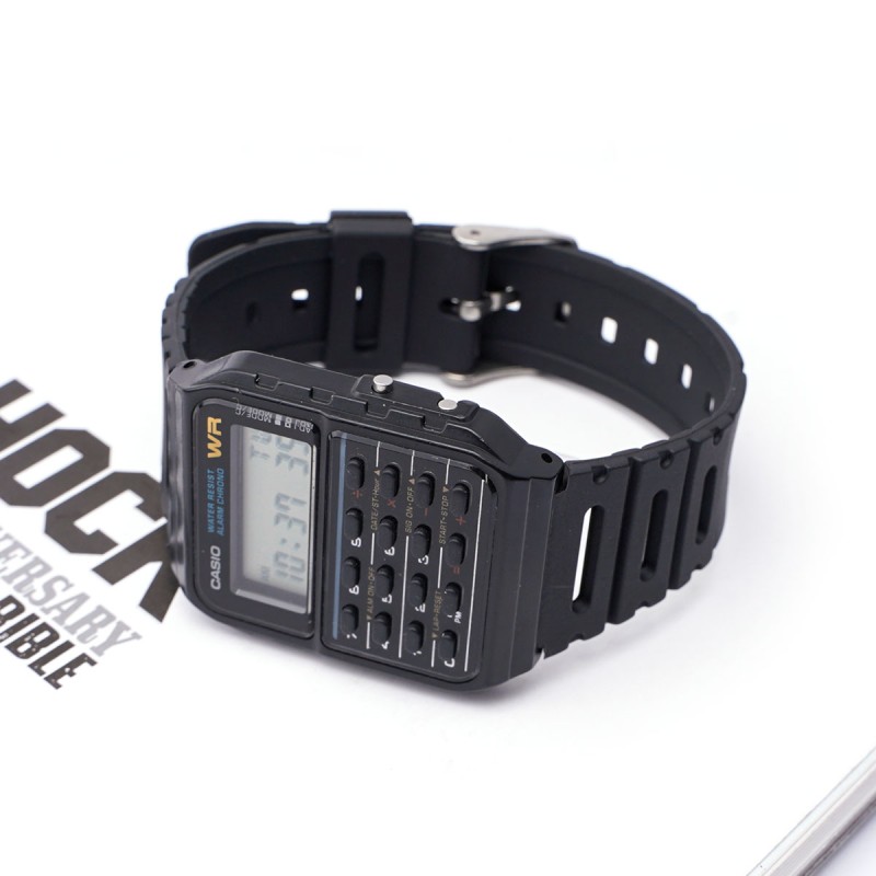 Ремешок для Casio F91W 18mm Black RG черный полимерный для часов F108W, AE1200