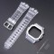 Ремінець + безель (рант) для Casio G-Shock GMW-B5000 Transp Silver SI