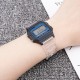 Ремешок для Casio F-91W Jelly Transp SI прозрачный полимерный для моделей F-84, F-94, F-105, AE1300