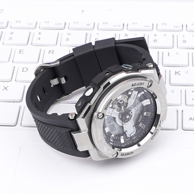 Ремінець Casio accessories для G-Shock GST-W300 Black SI полімерний чорний (1051-0933)