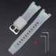 Ремешок для Casio G-Shock GST-W300 Transl SI полупрозрачный полимерный (SKU 1051-0940)