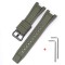 Ремінець для Casio G-Shock GST-W300 Army Green BK