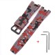 Ремешок для Casio G-Shock GST-W300 Camo Red BK полимерный красный камуфляж (1051-0963)