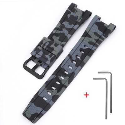 Ремінець для Casio G-Shock GST-W300 Camo Black BK