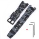Ремінець для годинника Casio G-Shock GST-W300 Camo Black BK полімерний чорний камуфляж