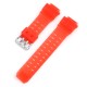 Ремешок для Casio G-Shock GW-9400 Transl Light-Red SI полимерный полупрозрачный