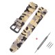 Ремешок для Casio G-Shock AQ-S800/AE-1200 Camo Beige BK полимерный бежевый камуфляж