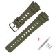 Ремешок для Casio G-Shock DW-5600 Army Green SI зеленый полимерный 20 см