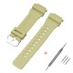 Ремешок Casio accessories для AE-1000W Beige SI бежевый полиуретановый 21.5 см