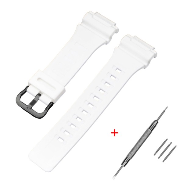 Ремешок Casio accessories для AE-1000W White BK белый полиуретановый 21.5 см