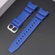 Ремінець для годинника Casio SGW-100 Blue SI синій полімерний (SKU: 1051-1047)