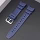 Ремінець для годинника Casio SGW-100 Dark Blue SI темно-синій полімерний 20.6 см