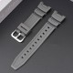 Ремінець для годинника Casio SGW-100 Gray SI сірий полімерний (1051-1049)
