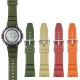 Ремінець для годинника Casio SGW-100 Army Green SI полімерний зелений (1051-1050)