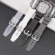Ремешок Casio accessories для SGW-100 White SI полимерный белый (1051-1052)