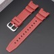 Ремешок для Casio SGW-100 Red SI красный полимерный, длина 20.6 см (1051-1054)