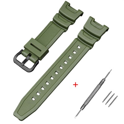 Ремінець для Casio SGW-100 Army Green BK