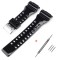 Ремінець для Casio G-Shock GA-100/110 Black-Glossy SI