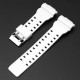 Ремешок для часов Casio G-Shock GA-100/110 White-Glossy SI белый полимерный