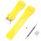 Ремінець для Casio G-Shock GA-100/110 Yellow-Glossy SI