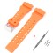 Ремінець для Casio G-Shock GA-100/110 Orange SI
