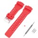 Ремешок Casio accessories для Casio G-Shock GA-100/110 Red полимерный красный (1051-1084)
