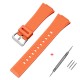 Ремешок для Casio G-Shock GA-100/110 Orange SI полимерный оранжевый 21,3 см