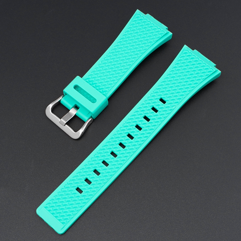 Ремешок для часов Casio G-Shock GA-100/110 Light Green SI полимерный салатовый