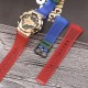 Ремінець для Casio G-Shock GA-100/110 Transl-Red-Blue SI напівпрозорий полімерний