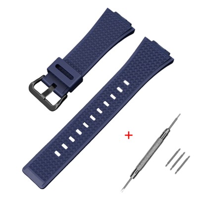 Ремінець для Casio G-Shock GA-100/110 Dark Blue BK