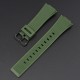 Ремінець для Casio G-Shock GA-100/110 Army Green BK полімерний зелений (1051-1098)
