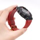 Ремінець для Casio G-Shock GA-100/110 Red BK червоний полімерний 21.3 см (1051-1099)