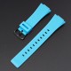 Ремінець для годинника Casio G-Shock GA-100/110 Light Blue BK блакитний полімерний
