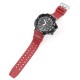 Ремінець для Casio G-Shock GA-1000 Red SI полімерний червоний (SKU: 1051-1117)