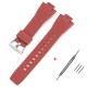 Ремінець для годинника Casio G-Shock GST-B400 Red SI червоний полімерний 22.3 см