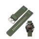 Ремешок для Casio Pro Trek PRW-6900Y Army Green SI, полимерный браслет 20.5 см