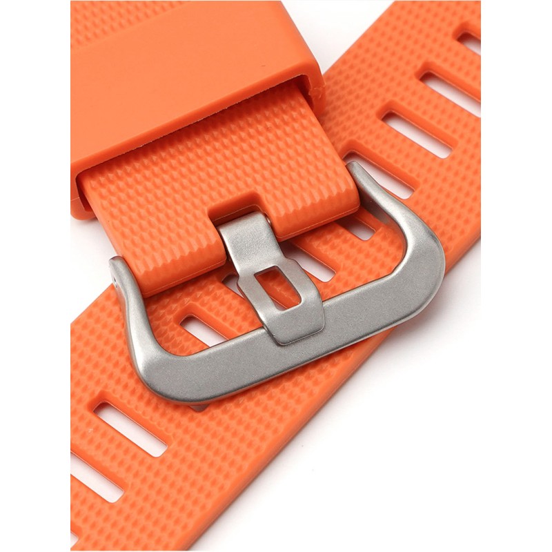 Ремінець для Casio Pro Trek PRW-6900Y Orange SI помаранчевий полімерний 1051-1193