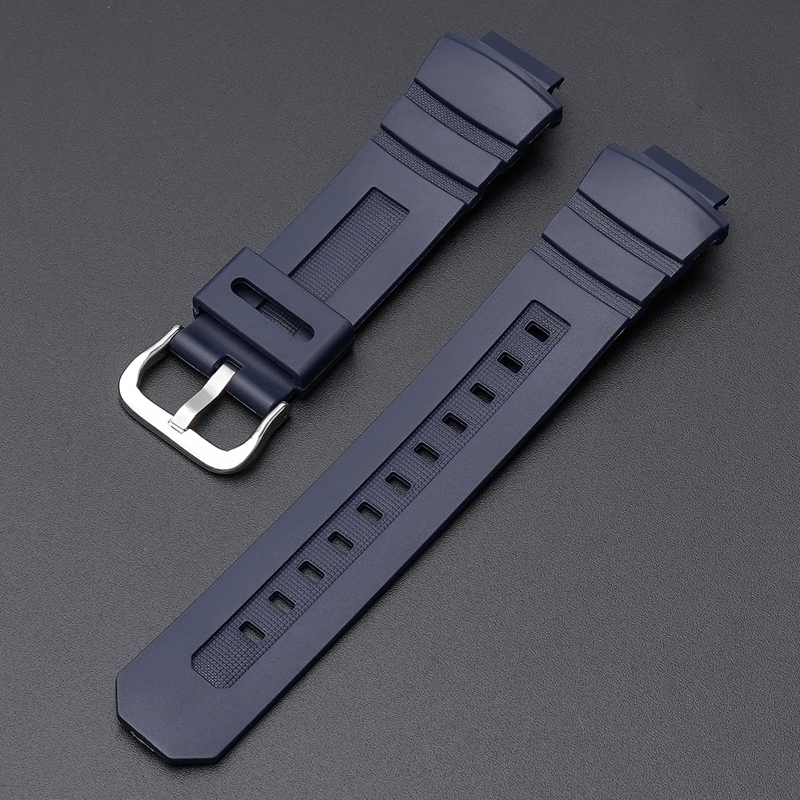 Ремешок Casio accessories для G-Shock AW-590/591, G-7700/7710, полимерный, темно-синий (1051-1204)