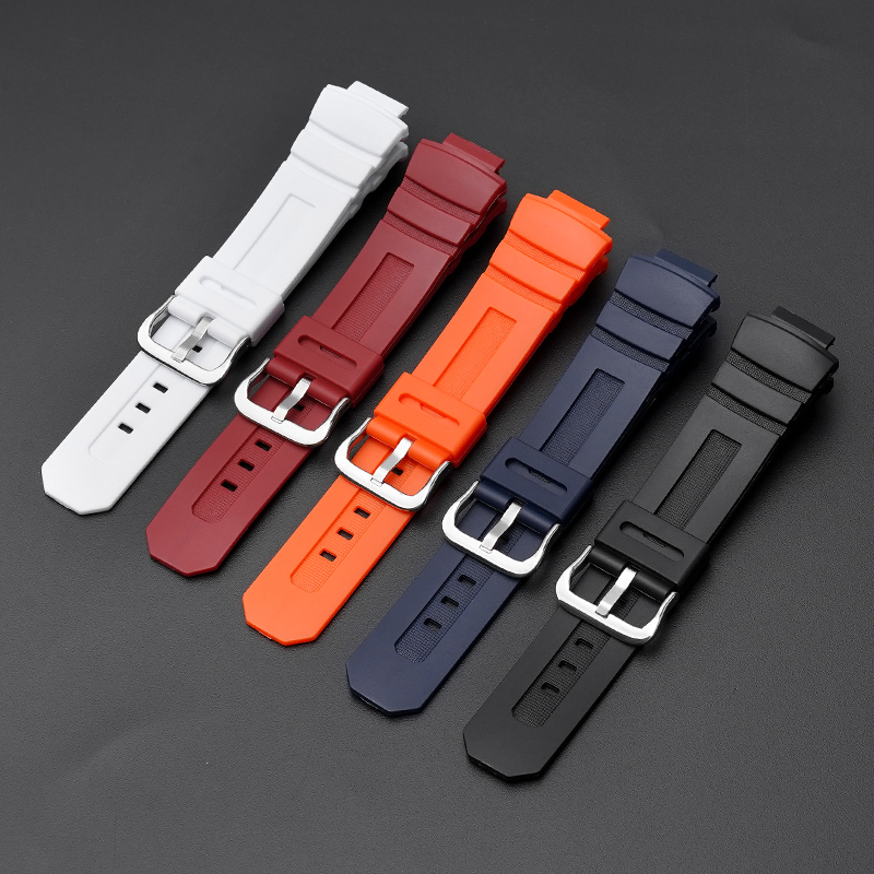 Ремешок Casio accessories для G-Shock AW-590/591, G-7700/7710, полимерный, темно-синий (1051-1204)