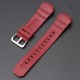 Ремешок для Casio G-Shock G-7700 Red SI (1051-1206) красный полимерный, совместимый с AW-590/591