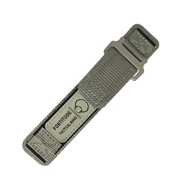 Ремешок для часов Nylon Grey 22 мм Modfit — нейлоновый аксессуар серого цвета