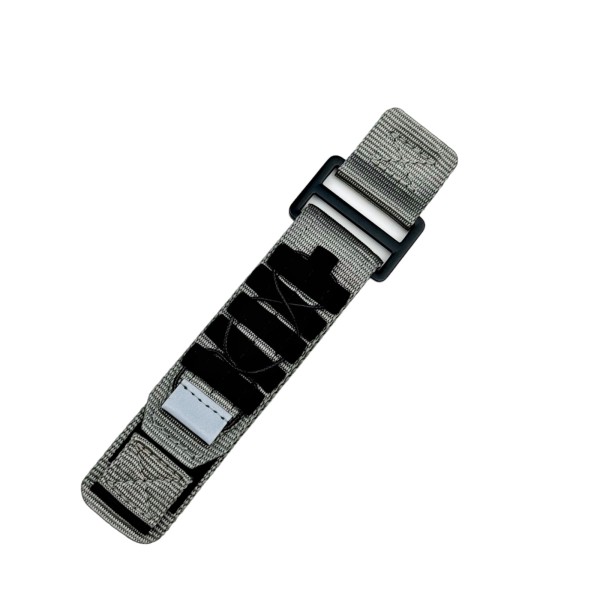 Ремешок для часов Nylon Pro Grey 20 мм Modfit серый нейлоновый универсальный