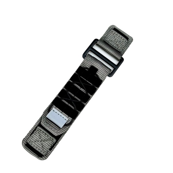 Ремешок для часов Nylon Pro Grey 22 мм Modfit серый нейлоновый аксессуар