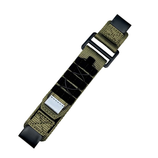 Ремешок Nylon Pro for Garmin Army Green 22 мм нейлоновый для смарт-часов Modfit