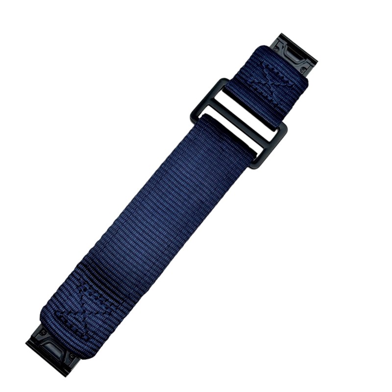 Ремешок Nylon Pro for Garmin Blue 22 мм синий нейлоновый для смарт-часов