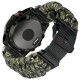 Ремешок Hemsut HGA145 Rugged Paracord Garmin Army Green 22 mm из паракорда