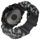 Ремешок для часов Hemsut HGA145 Rugged Paracord Camo Grey 22 mm паракорд серый камуфляж