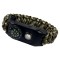 Ремінець Modfit паракордовий з компасом та фонариком Camo Green